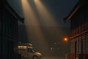《春分那天》封面：晾在院子里的被单与一只路过的橘猫