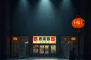 《江湾食单》封面：灶台上翻滚的汤锅与码放整齐的青瓷碗